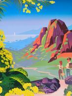 Monsieur Z - Original Travel Poster  Saint Raphaël  French
