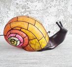 Tiffany Style - Nachtlampje - Glas, Metaal, Gekleurd glas -, Antiek en Kunst