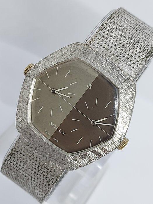 Milus - Dual Time Manual - Zonder minimumprijs - 40-124 -, Bijoux, Sacs & Beauté, Montres | Hommes