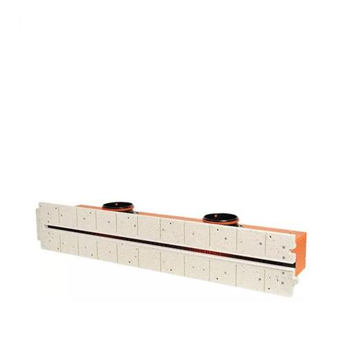 Ergovent instucbaar frameloos lijnrooster 1050 mm | Ø 125 mm, Doe-het-zelf en Bouw, Ventilatie en Afzuiging, Verzenden