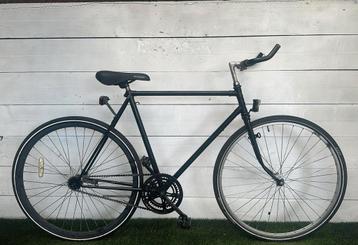 Herenfiets 28inch 57cm | Refurbished Fiets | Zwart | 1v beschikbaar voor biedingen