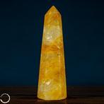 Natuurlijke transparante gouden genezer Obelisk- 722.53 g