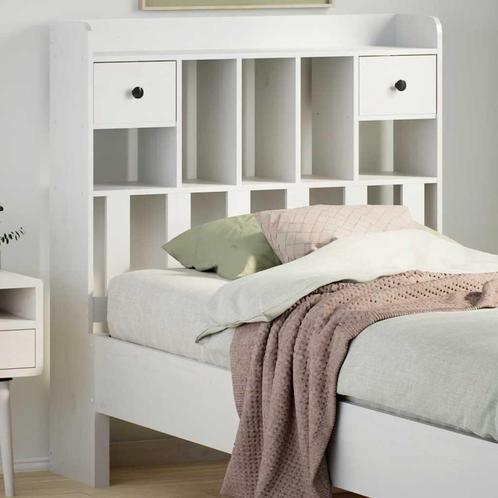 vidaXL Hoofdbord met opbergruimte 100 cm massief grenenhout, Huis en Inrichting, Slaapkamer | Bedden, Nieuw, Verzenden