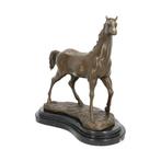 sculptuur, Paard - 27 cm - Marmer, Brons