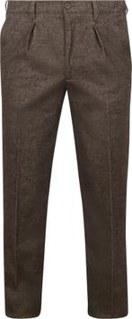 Profuomo Chino Flanel Bruin maat Maat 56/58 (XL) Heren, Kleding | Heren, Broeken en Pantalons, Bruin, Verzenden, Profuomo, Maat 56/58 (XL)