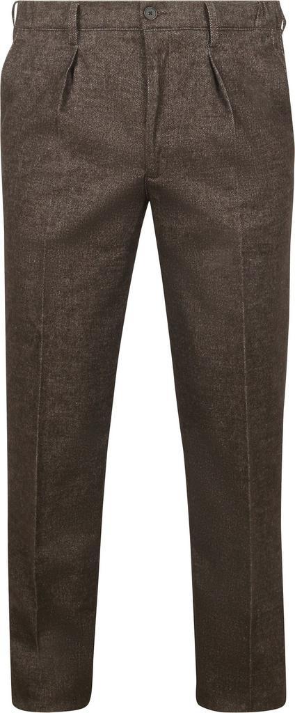 Profuomo Chino Flanel Bruin maat Maat 56/58 (XL) Heren, Kleding | Heren, Broeken en Pantalons, Bruin, Nieuw, Maat 56/58 (XL), Verzenden