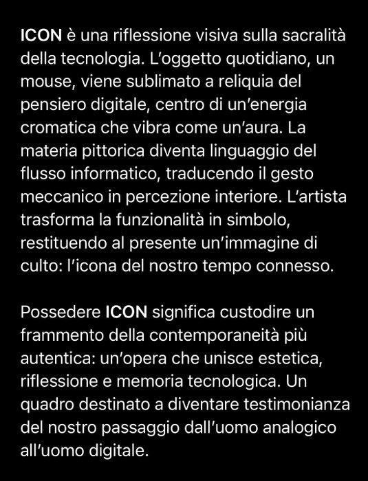 Gianfranco Zenerato - ICON, Antiek en Kunst, Kunst | Schilderijen | Modern