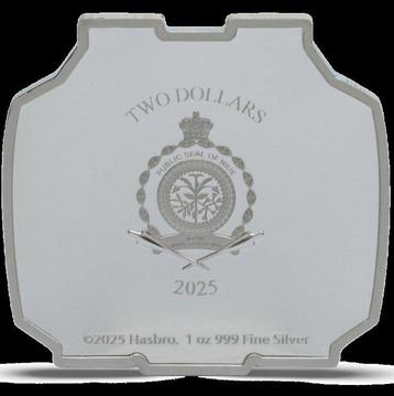 Niue. 2 Dollars 2024 Starscream Transformers Heads 1 Oz