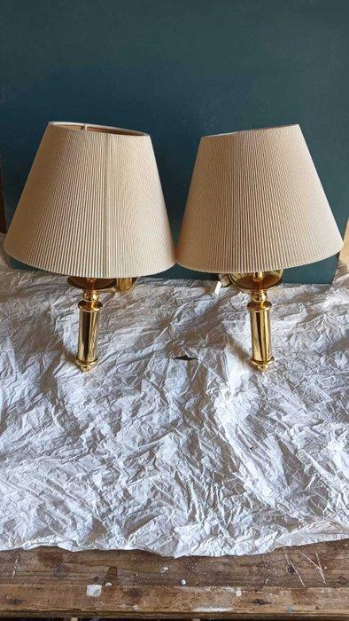 MLE - Wandlamp (2) - Messing, Huis en Inrichting, Overige Huis en Inrichting