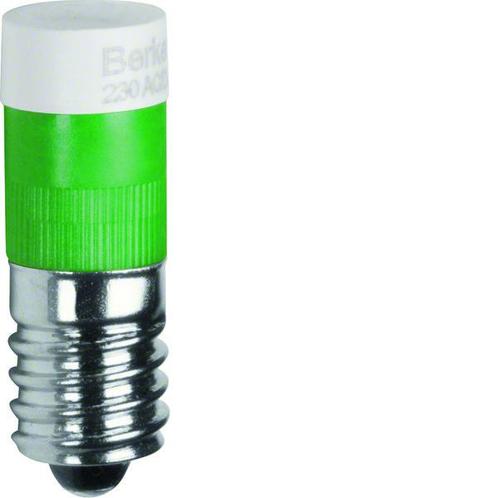 Hager Berker E10 Lampe LED verte - 167803, Bricolage & Construction, Électricité & Câbles, Envoi