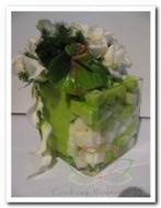 Oasis rainbow foam mini cubes 50st - lime green oasis®, Nieuw
