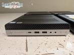 4 x HP Elite desk 800 G4 65w desktop mini-pc, Computers en Software, Ophalen of Verzenden, Zo goed als nieuw