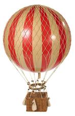 *TIP*  Heteluchtballon Jules Verne, True Red, Ophalen of Verzenden