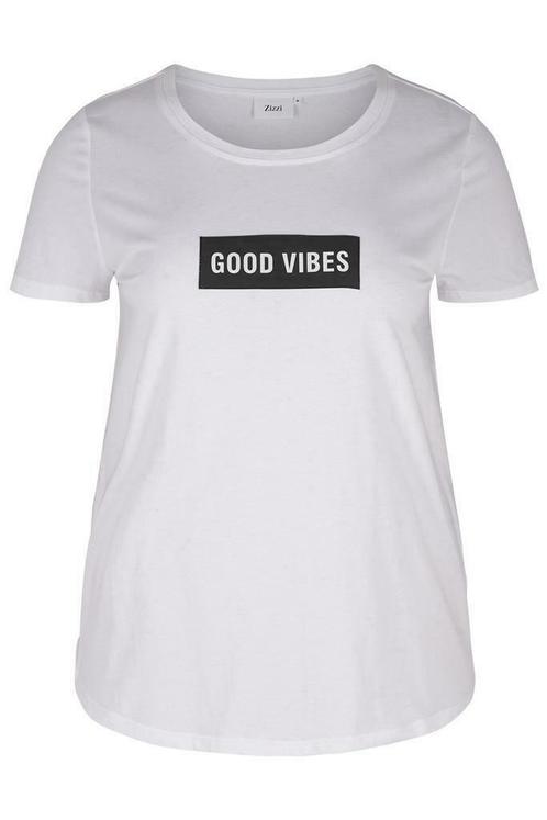 Shirt Zizzi MEGLA good vibes maat xl, Vêtements | Femmes, T-shirts, Envoi