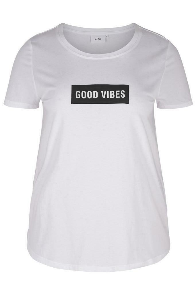 Shirt Zizzi MEGLA good vibes maat xl, Kleding | Dames, T-shirts, Verzenden