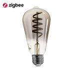 EcoDim Zigbee led filament lamp dimbaar E27, edison ST64, Sm, Ophalen of Verzenden