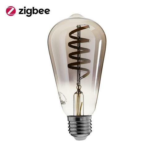 EcoDim Zigbee led filament lamp dimbaar E27, edison ST64, Sm, Huis en Inrichting, Lampen | Overige, Ophalen of Verzenden