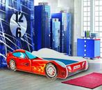 Autobed - Kinderbed - 160x80cm - met matras - rood
