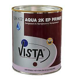 Vista Aqua 2K EP Primer per 1 kg set inclusief verharder V-A, Bricolage & Construction, Peinture, Vernis & Laque, Envoi