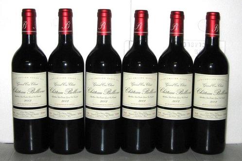 2002 Château Bellevue - Saint-Émilion Grand Cru Classé - 6, Verzamelen, Wijnen