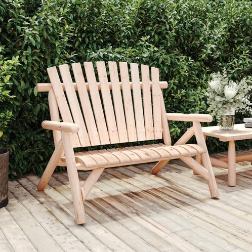 vidaXL Tuinbank 2-zits 119x85x98 cm massief vurenhout, Tuin en Terras, Tuinsets en Loungesets, Nieuw, Verzenden