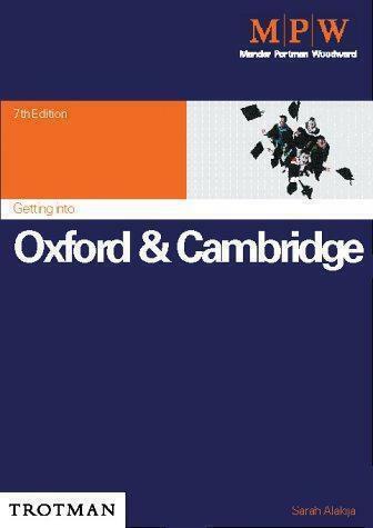 Getting into Oxford and Cambridge, Boeken, Overige Boeken, Gelezen, Verzenden