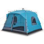 Familie Tent Blauw | 7 Personen | Retour Deal | 40% Korting, Caravans en Kamperen, Verzenden, Nieuw, Meer dan 6