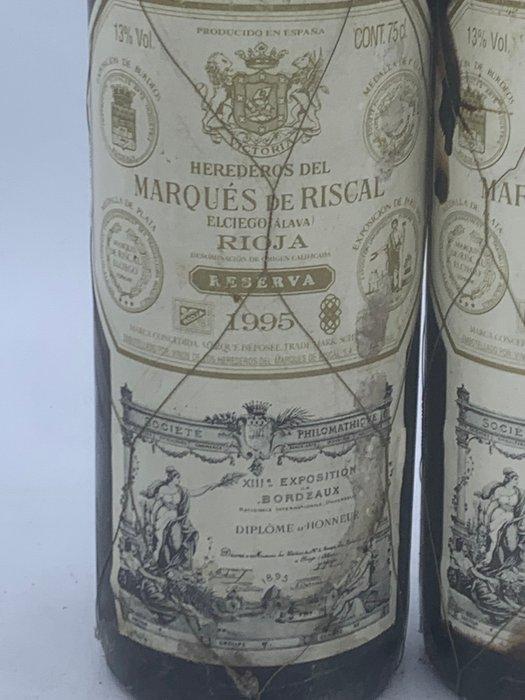 1995 Herederos del Marqués de Riscal - Rioja Reserva - 2, Verzamelen, Wijnen