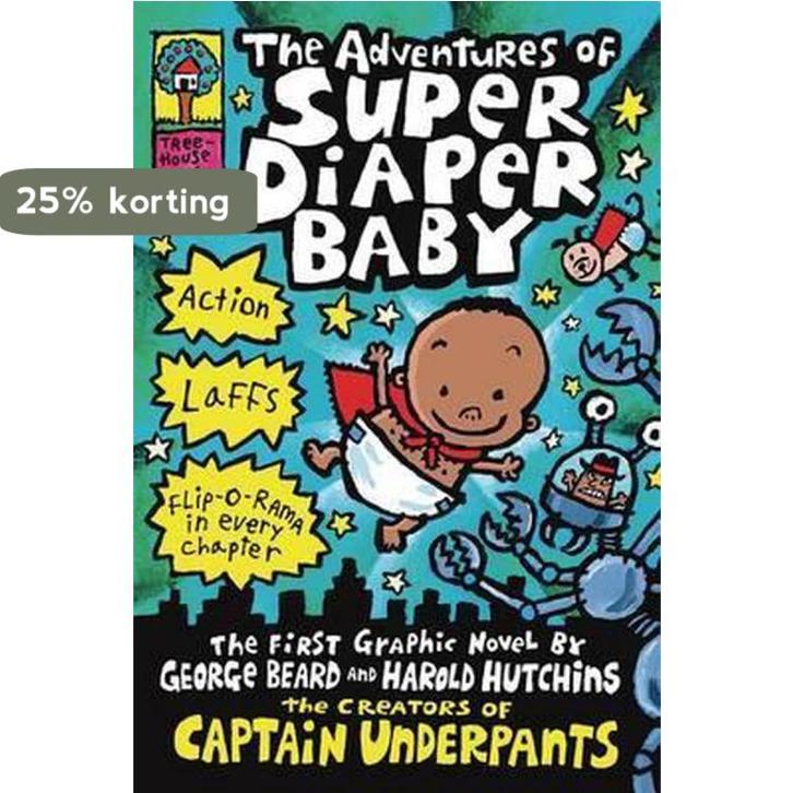 The Adventures of Super Diaper Baby 9780439376068, Boeken, Taal | Engels, Gelezen, Verzenden