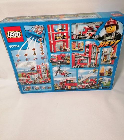 Lego Set - Ville - lego city 60004 Fire Station met doos uit, Kinderen en Baby's, Speelgoed | Duplo en Lego