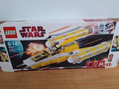 Lego Set - 8037 - Star Wars - Anakins Y-wing Starfighter, Kinderen en Baby's, Speelgoed | Duplo en Lego