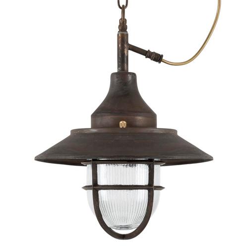 hanglampen Hanglamp Navy Dark Brass Binnenverlichting, Maison & Meubles, Lampes | Suspensions, Envoi