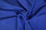 10 meter fleece stof - Blauw - 100% polyester, Hobby en Vrije tijd, 200 cm of meer, Nieuw, Blauw, Polyester