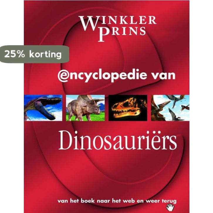 Winkler Prins E-Encyclopedie van Dinosauriers / Winkler, Boeken, Kinderboeken | Jeugd | 13 jaar en ouder, Zo goed als nieuw, Verzenden
