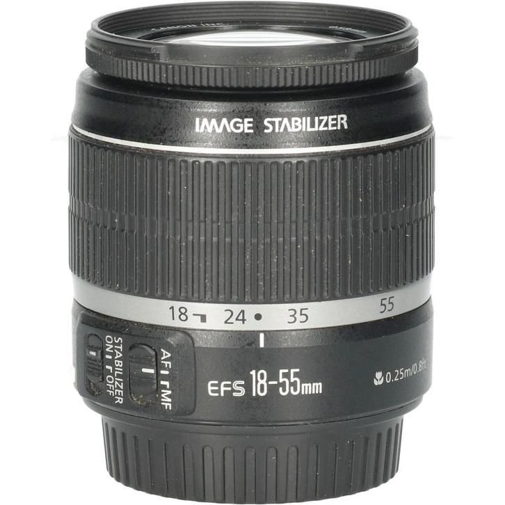 Tweedehands Canon EF-s 18-55mm f/3.5-5.6 IS CM5134, Audio, Tv en Foto, Foto | Lenzen en Objectieven, Overige typen, Gebruikt, Ophalen of Verzenden