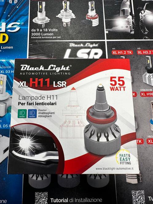 KIT DE PHARE LAMPES LED H11 12V 55W POUR PHARE XENON, Auto-onderdelen, Verlichting, Verzenden