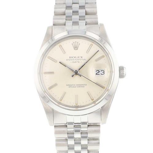 Rolex Oyster Perpetual Date 34 15000 uit 1982, Handtassen en Accessoires, Horloges | Dames, Verzenden