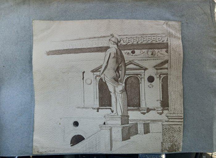 Joseph Blanc (1846-1904), Toegeschreven aan - Venetië - Prix, Antiquités & Art, Art | Peinture | Classique