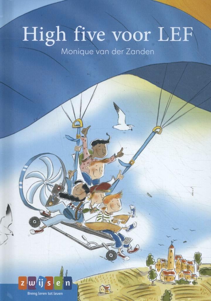 High five voor LEF 9789048735143 Monique van der Zanden, Boeken, Schoolboeken, Zo goed als nieuw, Verzenden