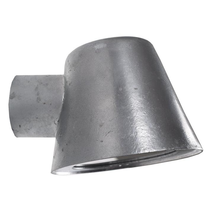 Wandverlichting modern Vita Cup Muurlamp Zilver, Tuin en Terras, Buitenverlichting, Verzenden