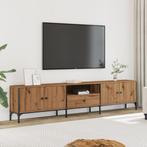 vidaXL Tv-meubel met lade 200x25x44 cm bewerkt hout, Huis en Inrichting, Verzenden, Nieuw