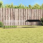 vidaXL Konijnenkooi Zilver 400 x 78 x 78 cm Gegevens staal, Verzenden