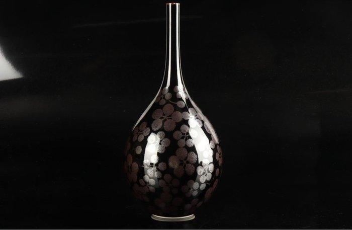 Vaas - Porselein - Japan - Tenmoku-glazuur, Antiek en Kunst, Antiek | Overige Antiek