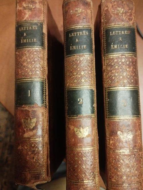 Charles-Albert Demoustier - Lettres à Emilie sur la, Antiek en Kunst, Antiek | Boeken en Manuscripten