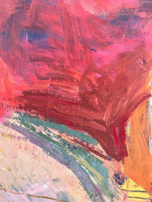María Burgaz - Paisaje aéreo_XXL, Antiek en Kunst, Kunst | Schilderijen | Modern