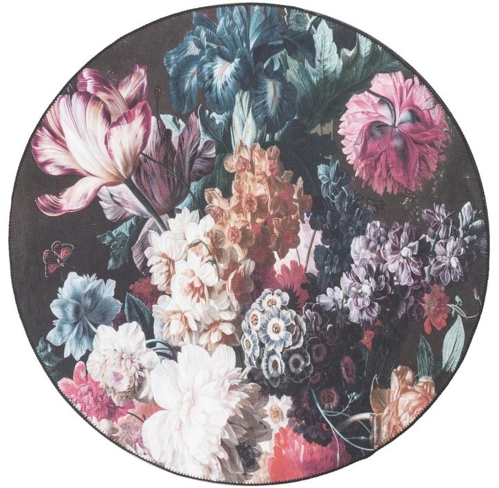 Vloerkleed Flores Rond, Tuin en Terras, Bloempotten