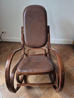 Luigi Crassevig - stilvoller Schaukelstuhl aus gebogenem, Antiek en Kunst, Curiosa en Brocante