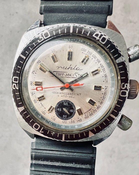muhla - STOP-MEISTER Chronograph - Zonder Minimumprijs -, Handtassen en Accessoires, Horloges | Heren