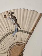 Éventail - Papier, Bois, Laiton