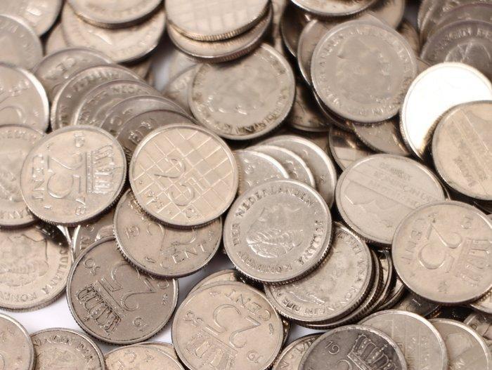 Nederland. 1 kilo 25 cent nikkel (Zonder Minimumprijs), Postzegels en Munten, Munten | Nederland
